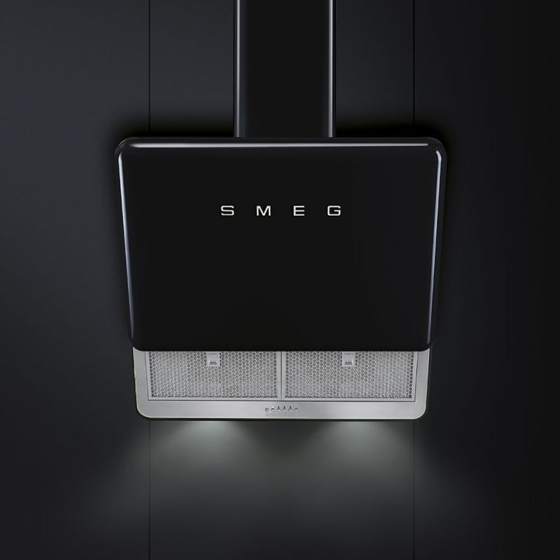 вытяжка кухонная Smeg KFAB75BL купить