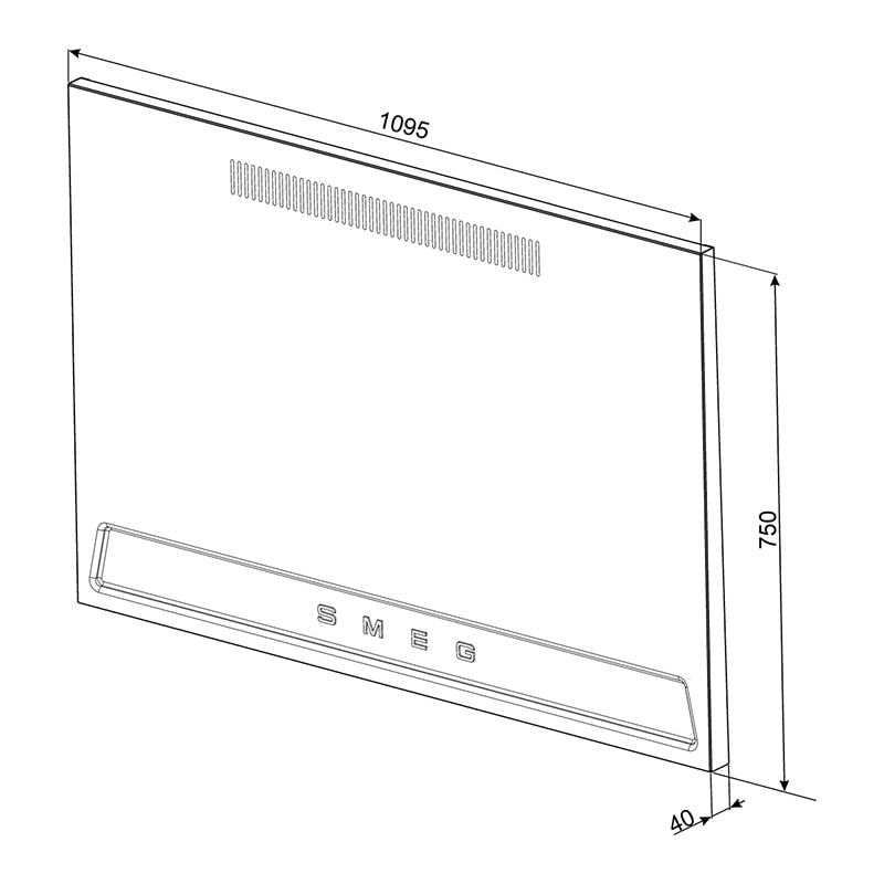 аксесуар для вбудовуваної та великопобутової техніки Smeg KIT1TR41N купити