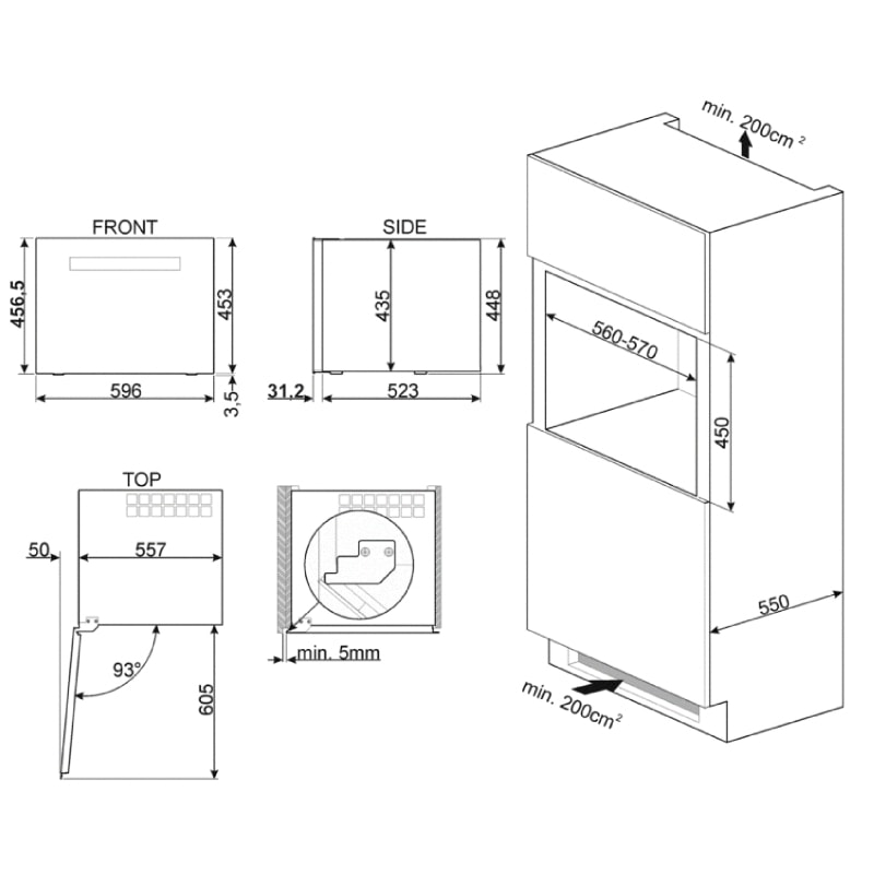 винный шкаф встраиваемый Smeg CVI118LWN2 купить