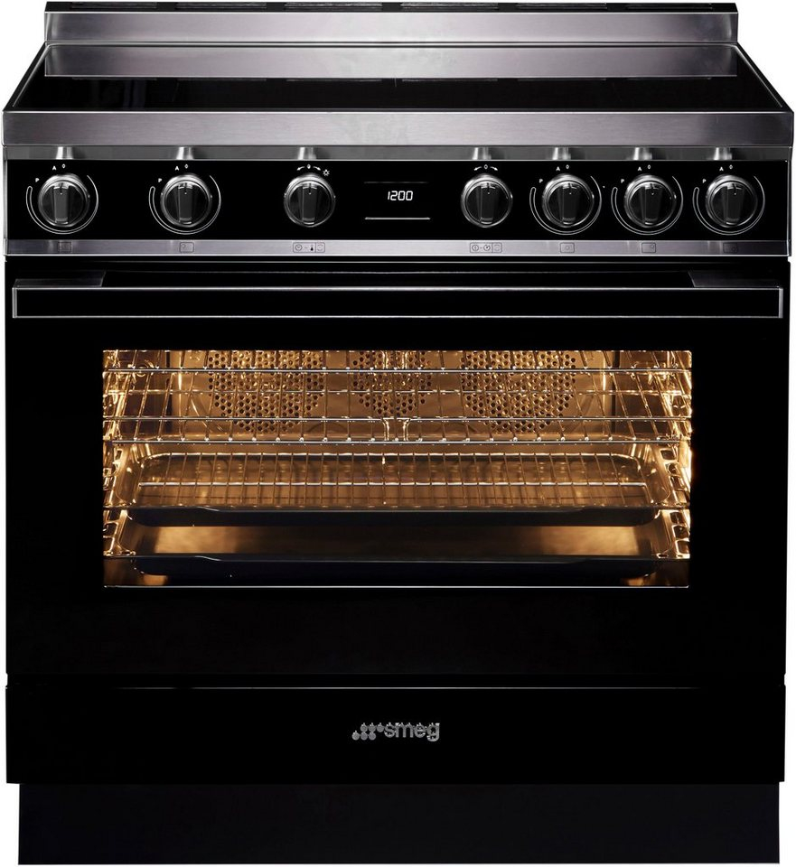 плита кухонная Smeg CPF9IPBL купить