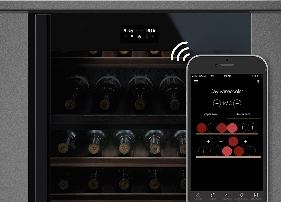 винный шкаф встраиваемый Smeg CVI621RWNR3 купить