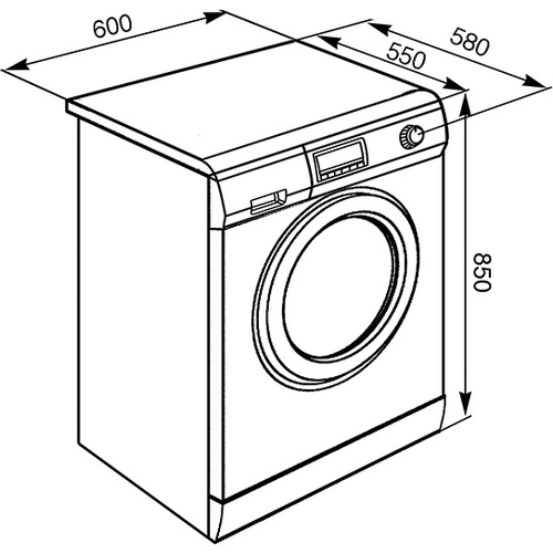 стиральная машина Smeg LBF127 купить