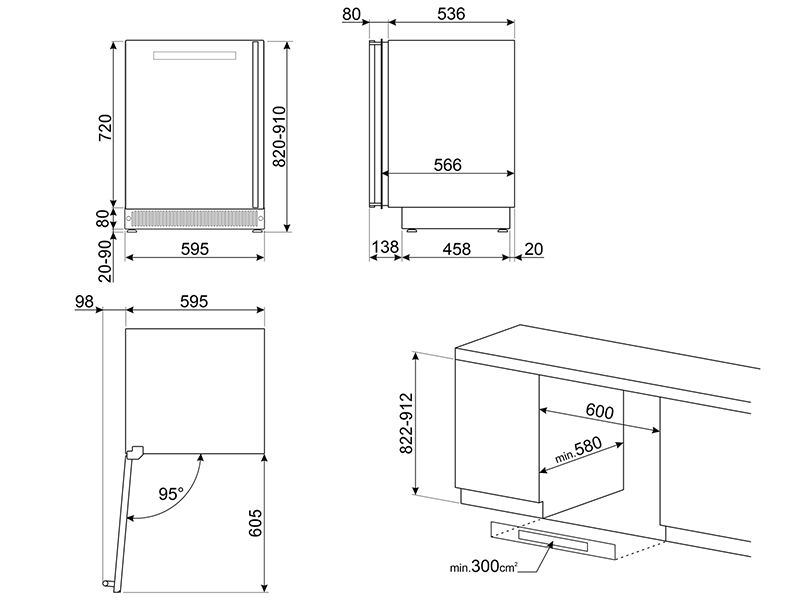винный шкаф встраиваемый Smeg CVI138LG купить