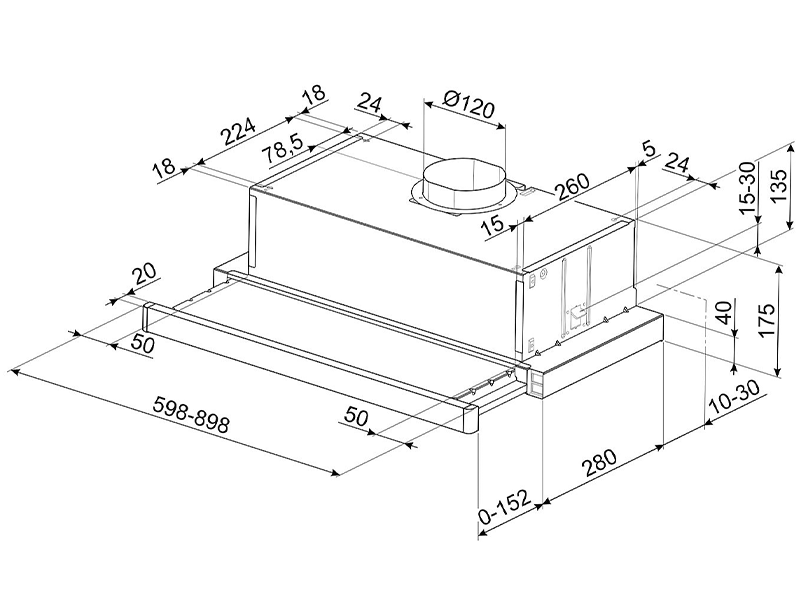 вытяжка кухонная Smeg KSET91E2 купить