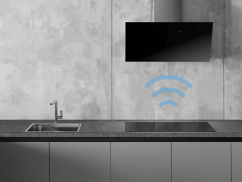 вытяжка кухонная Smeg KICV90BL2 купить