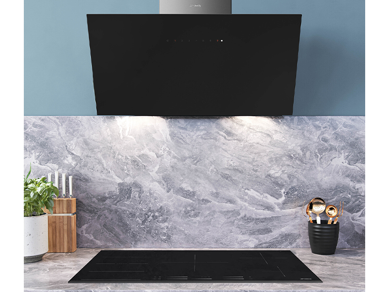 вытяжка кухонная Smeg KICV90BL2 купить