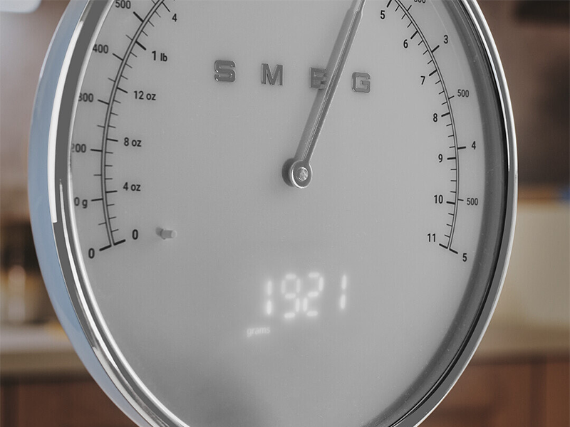весы кухонные Smeg KSF01RDWW купить