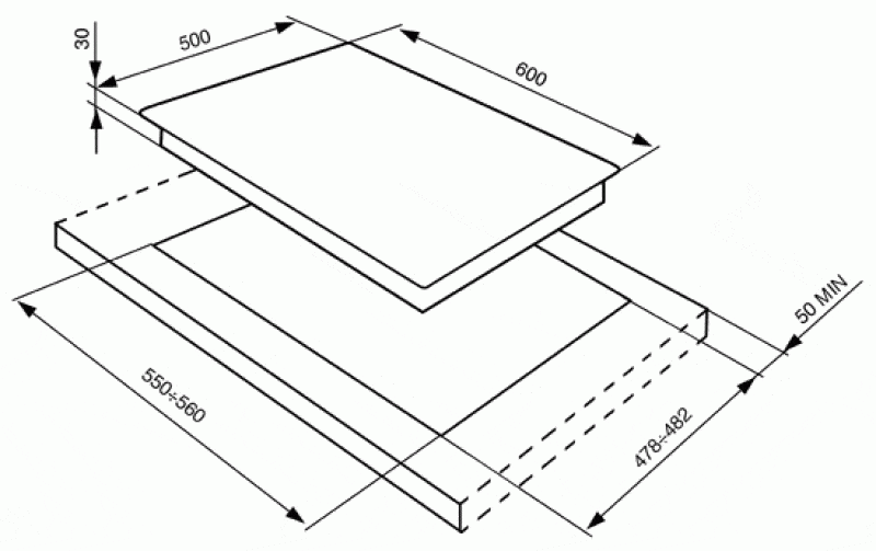 варочная поверхность Smeg SR764PO купить