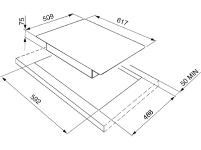 варочная поверхность Smeg PGF64-4 купить