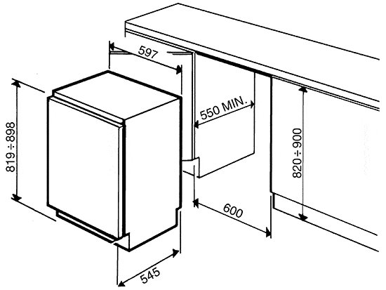 морозильная камера Smeg VI100P1 купить