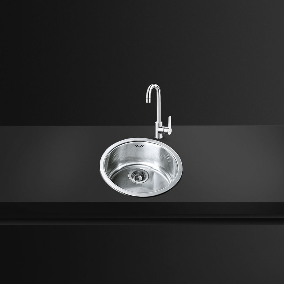 смеситель кухонный Smeg MI4CR купить