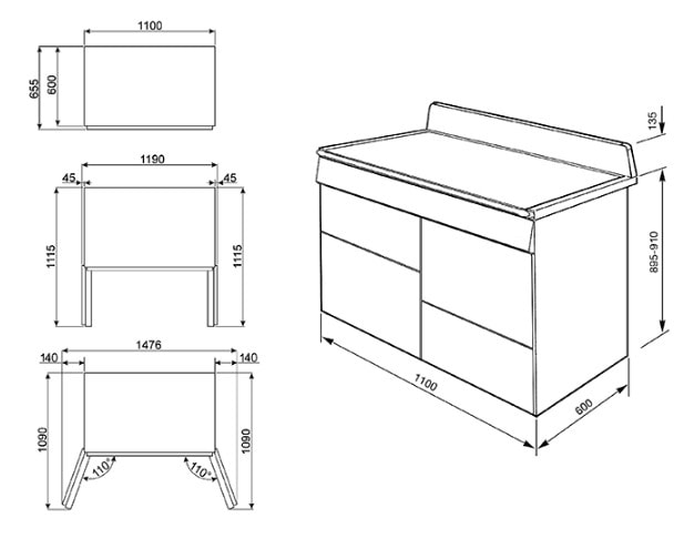 плита кухонная Smeg TR4110P1 купить